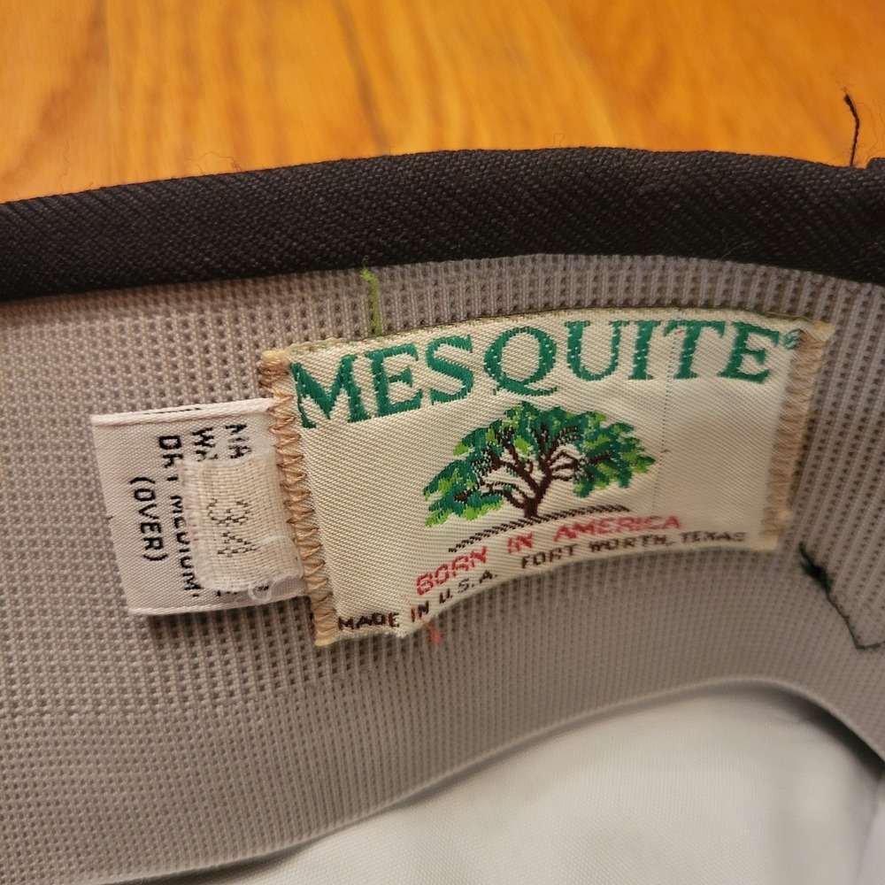 Mesquite Niver 34x31 Western Dress Pants Black Pearl Snap Vintage USA Rockabilly - Picture 7 of 7